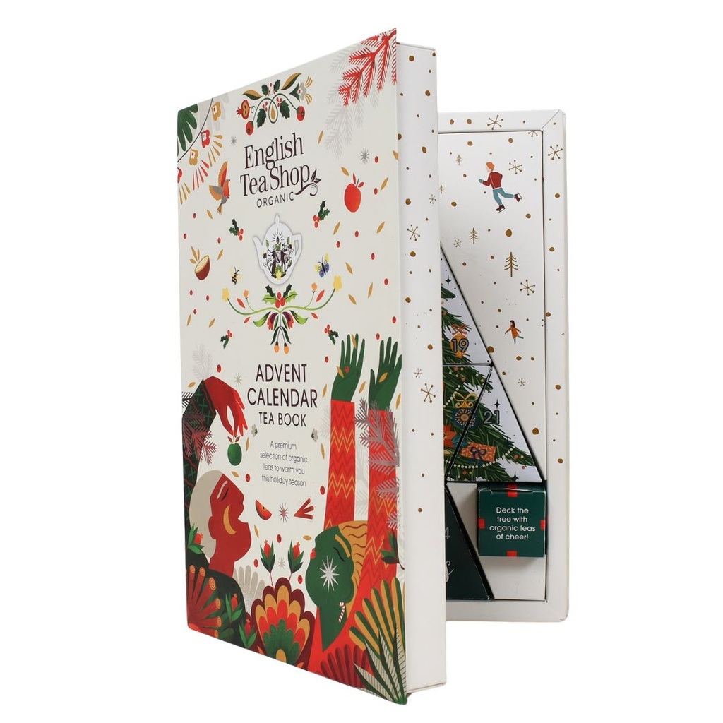 English Tea Shop - Book Cream Advent Calend.25tb BIO
