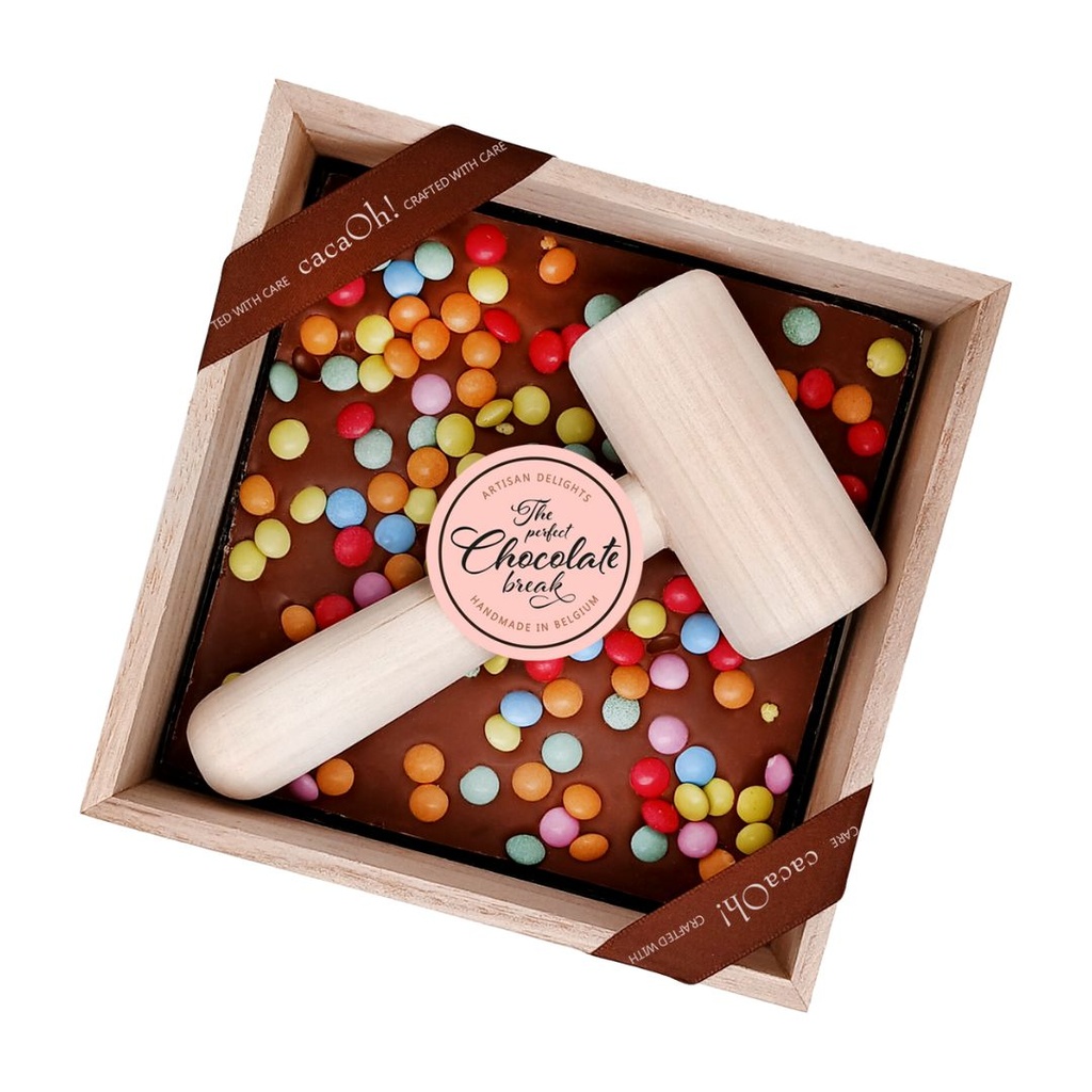 CacaOh! - Hamerbox Melk Smarties 160 g