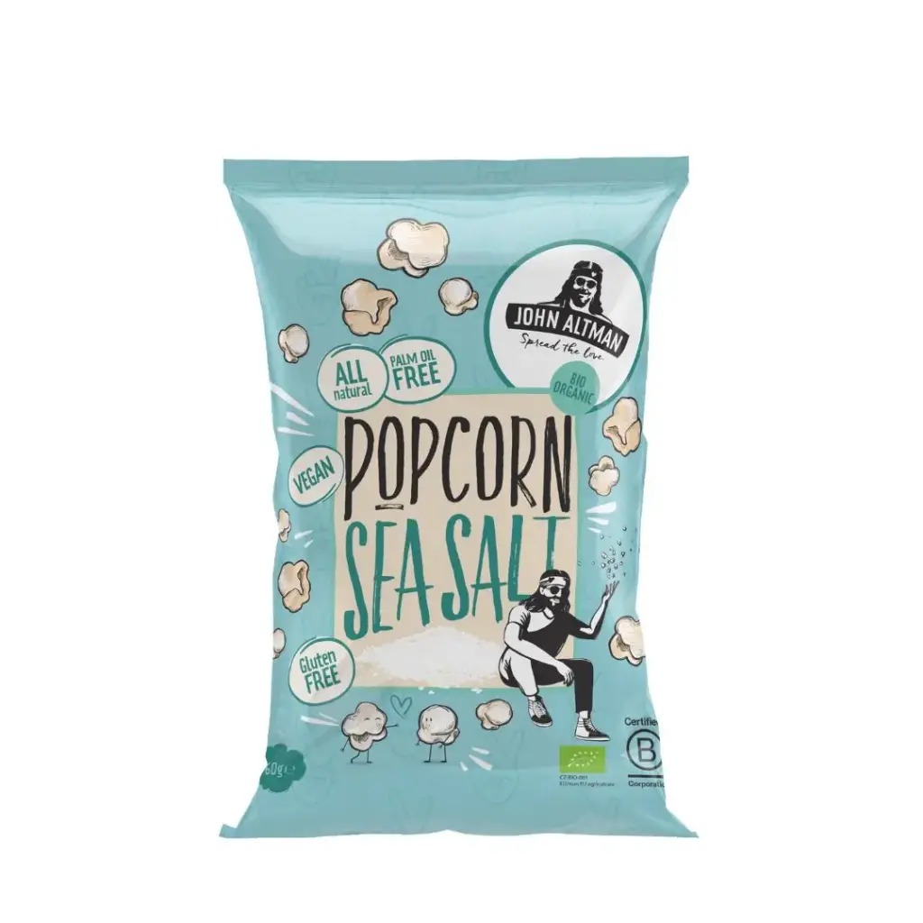 John Altman - Popcorn Sea salt 60g BIO