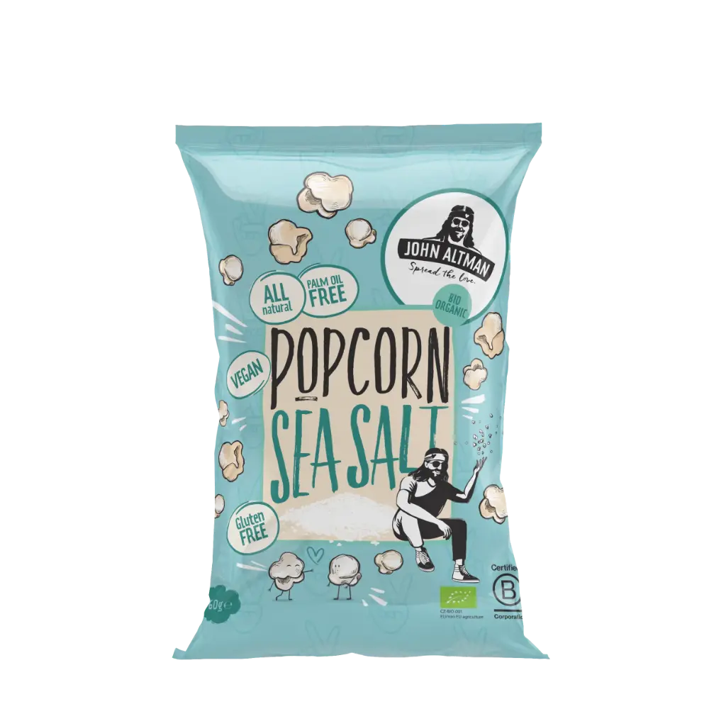 John Altman - Popcorn Sea salt 60g BIO