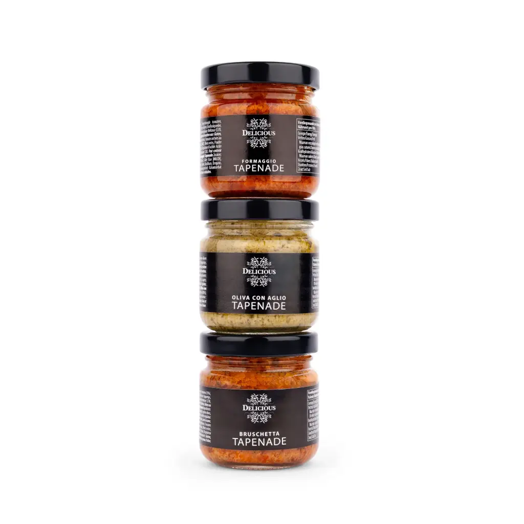 Delicious Food and Gourmet - Tapenade Trio 3 smaken 270g