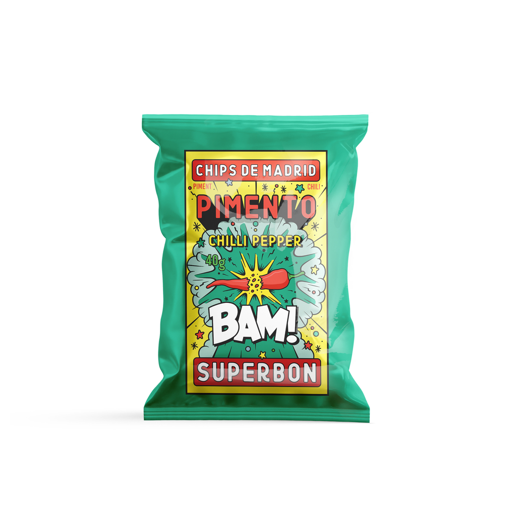 Superbon - Chips Pimento 40 g