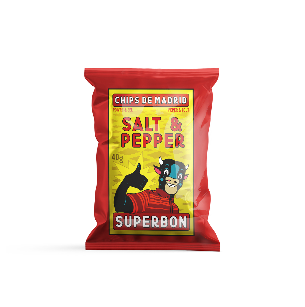 Superbon - Chips Salt & Pepper 40 g