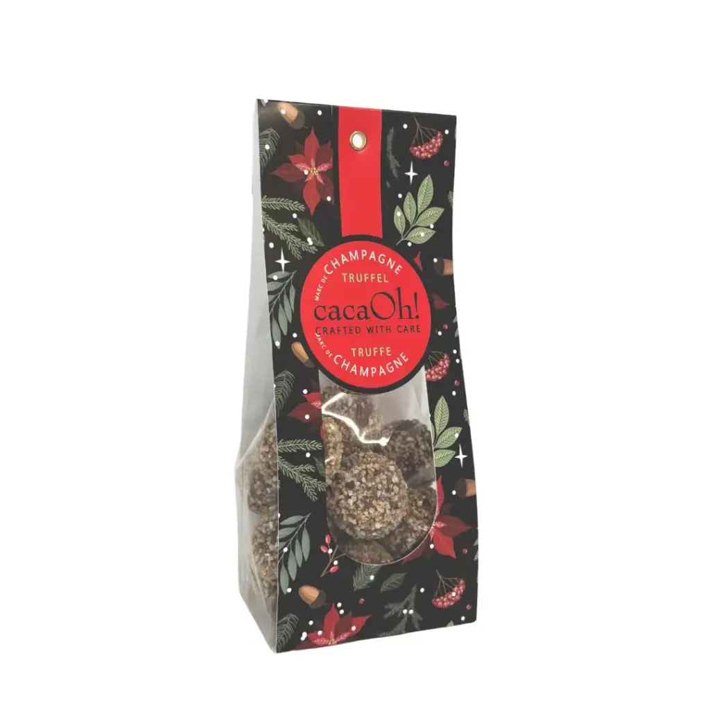 CacaOh! - Champagne Kogeltruffel 130 g