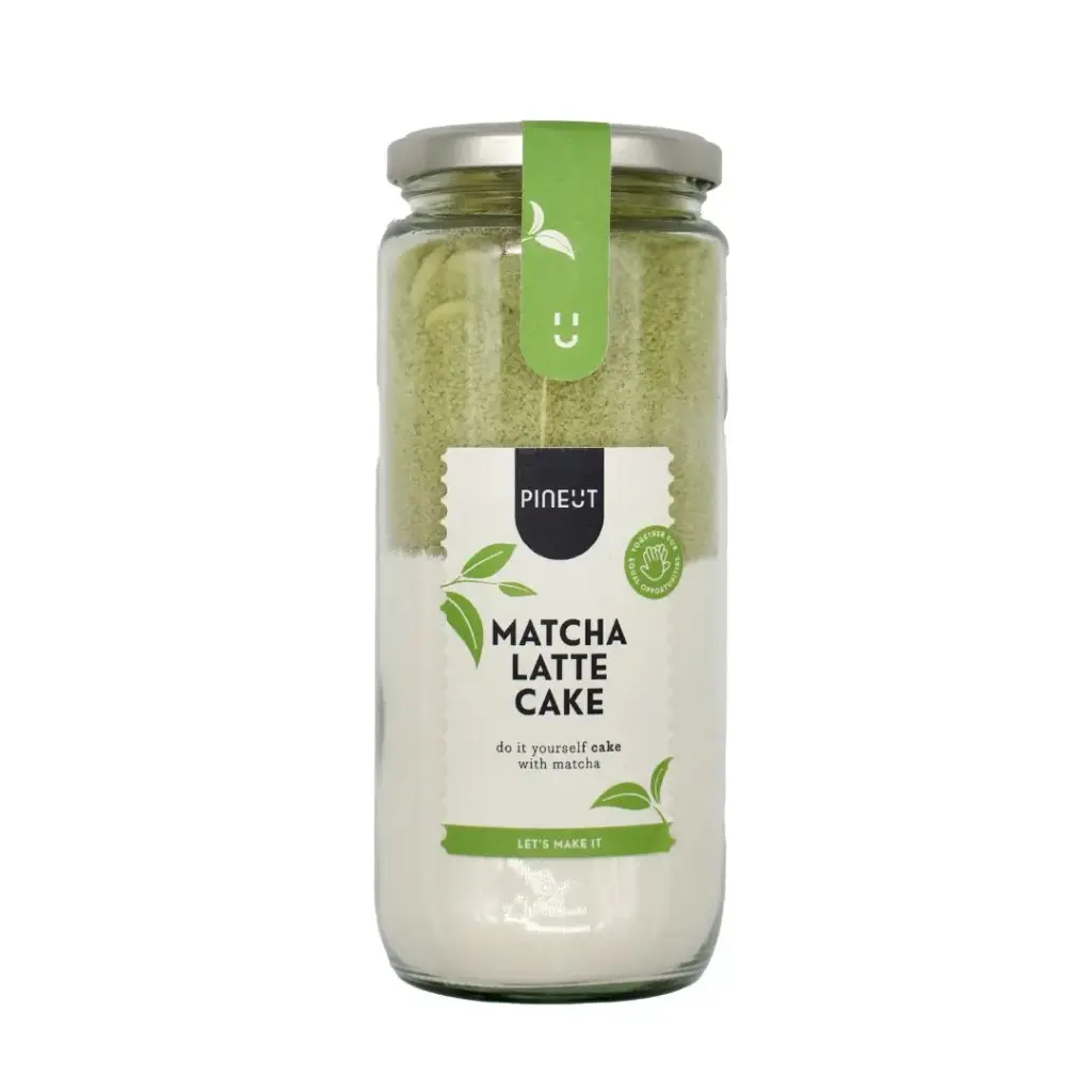 Pineut - Matcha Latte Cake Pot 637g 