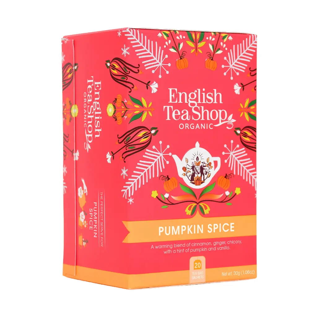 English Tea Shop - Pumpkin Spice Kerst 20ct 