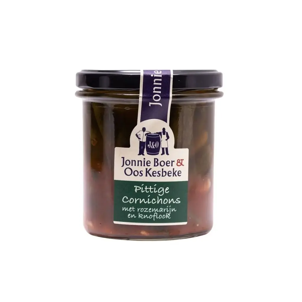 Kesbeke - Jonnie & Oos - Cornichons 350 ml