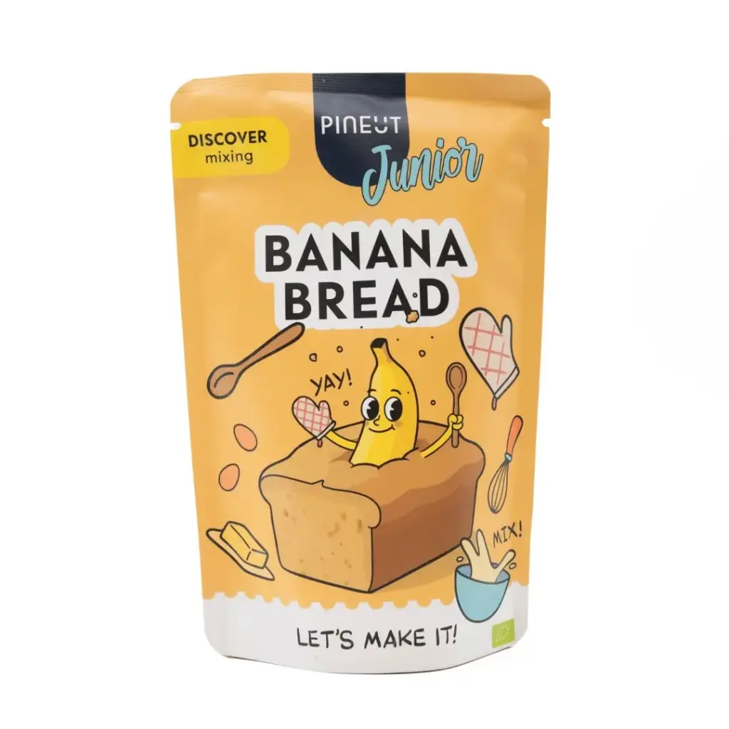 Pineut - Junior - Banana Bread BIO Pouch 197 g