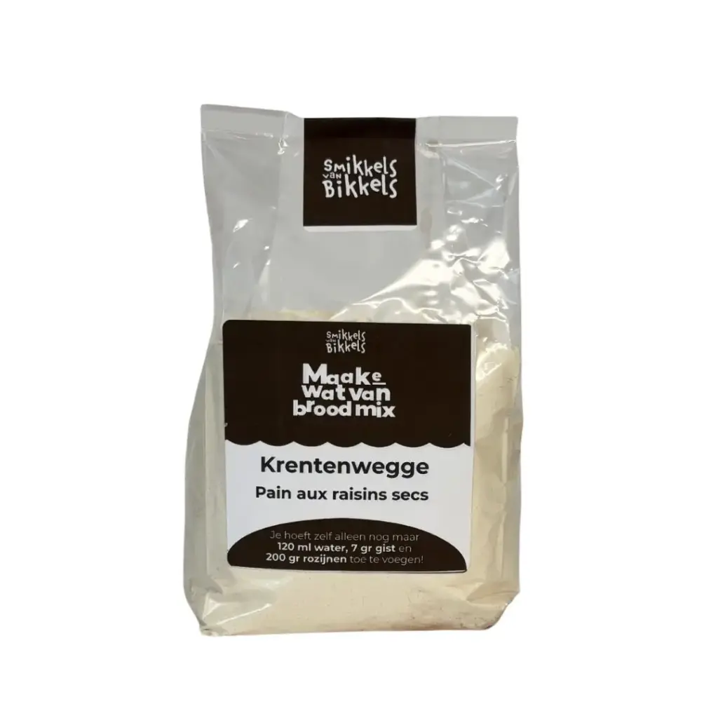 Smikkels van Bikkels -  Mix voor krentenwegge 400 g
