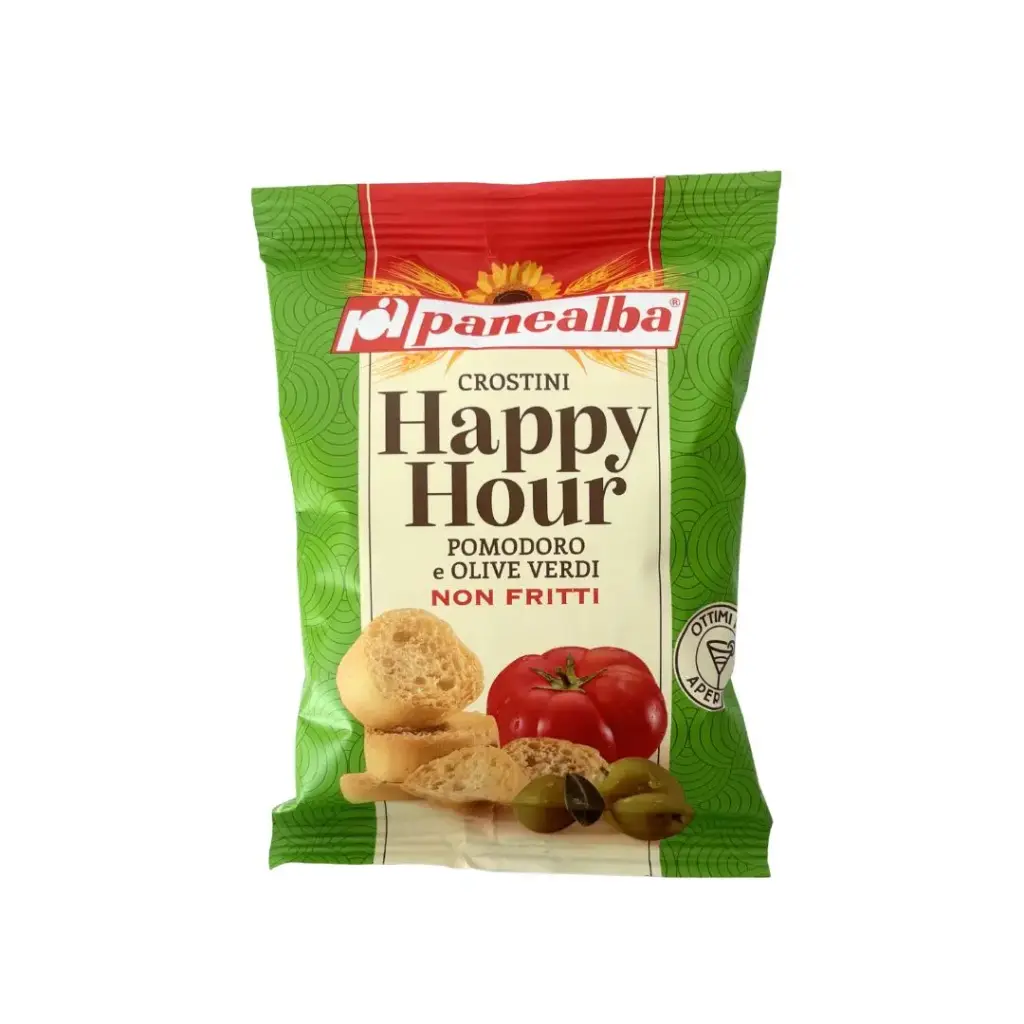 Panealba - Happy Hour - Crostini Tomaat en Olijfolie 50g  
