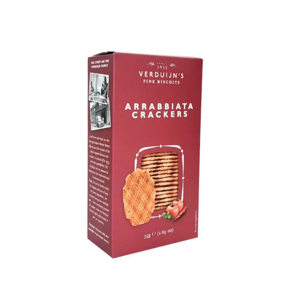 Verduijn's Fine Biscuits - Arrabbiata Wafels 75 g