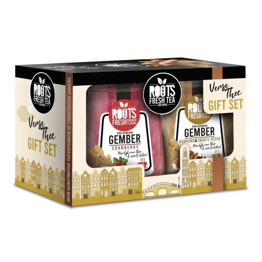 Kesbeke - Roots - Giftset 2 x Gemberthee 235 g