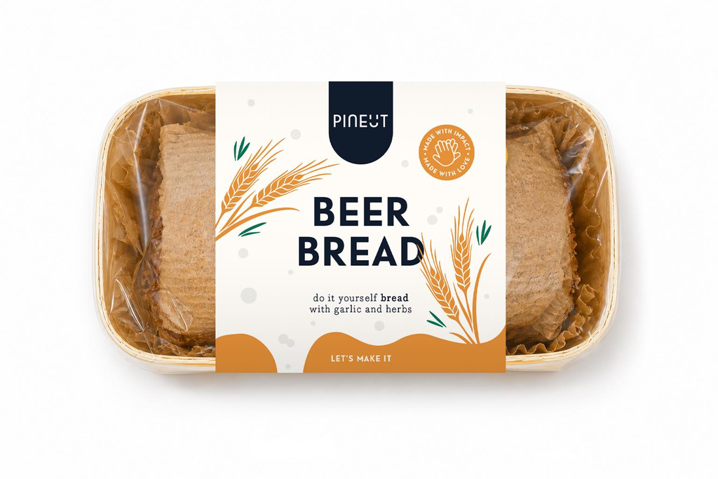 Pineut - Bread - Bierbrood in bakvorm 300 g