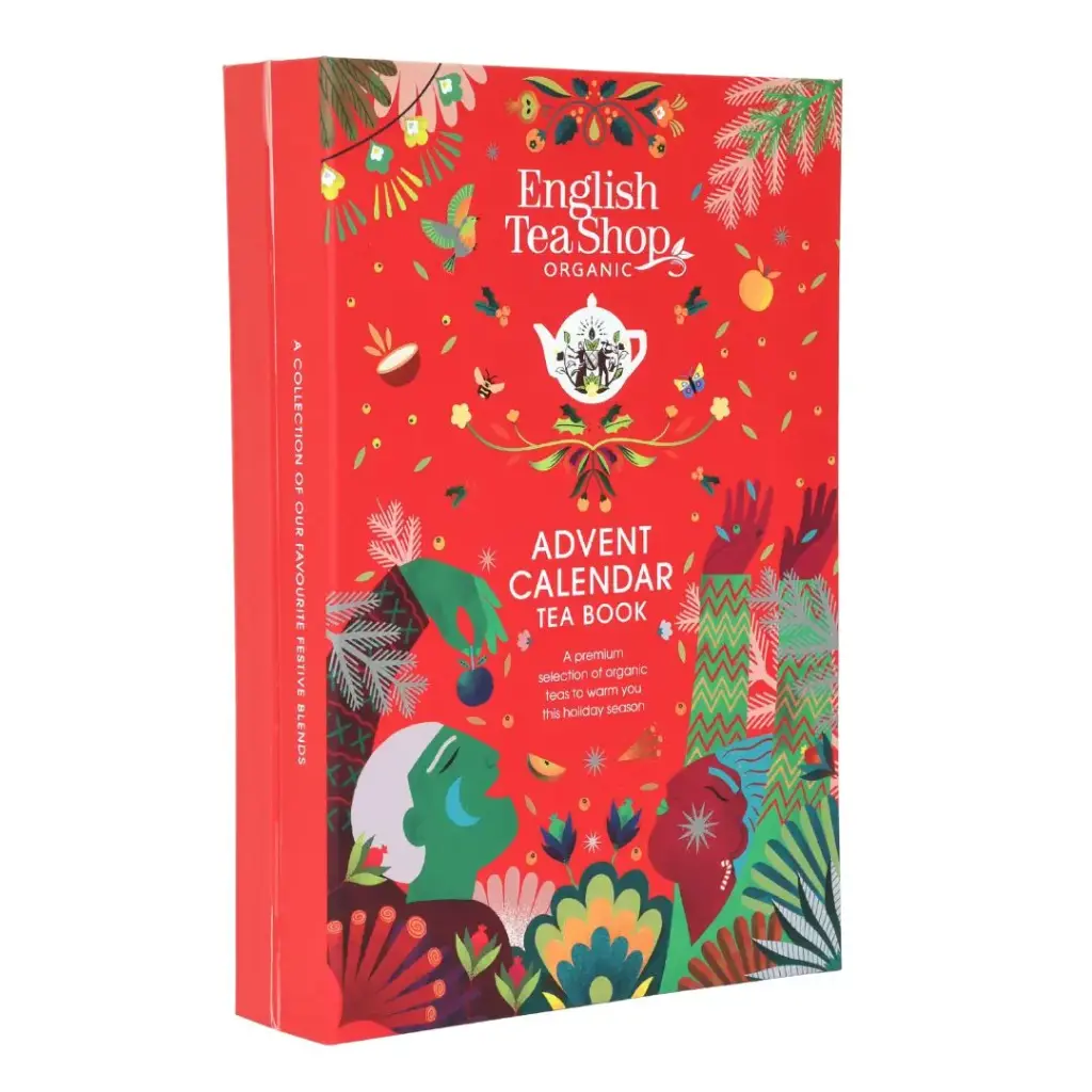 English Tea Shop - Teabook Red Advent Calendar 25 tb BIO