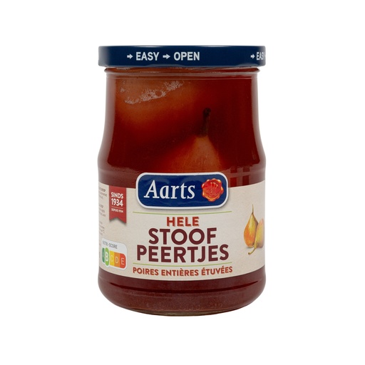 [7231] Aarts - Stoofpeertjes Heel Met Steel 580ml    