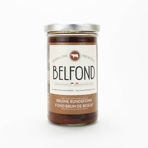 [9673] Belfond - Bruine Rundsfond 240 ml     