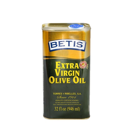 [12308] Betis - Olijfolie Extra Virgin 946 ml     