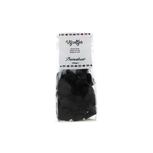 [15038] Boerenbont - Vijzeltjes Zoute Drop 150 g     