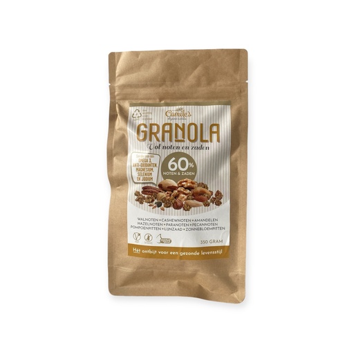 [6688] Camile's - Granola 60% agave 350 g     