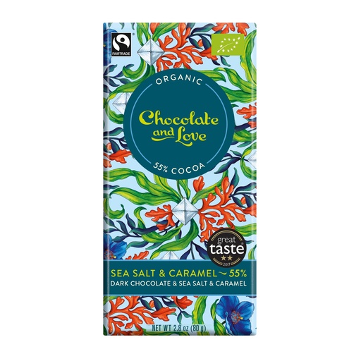 [17005] Chocolate and Love - Sea Salt 55% BIO 80 g