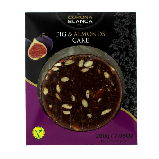 [17604] Corona Blanca - Vijgen Amandelbrood Rond 200 g    