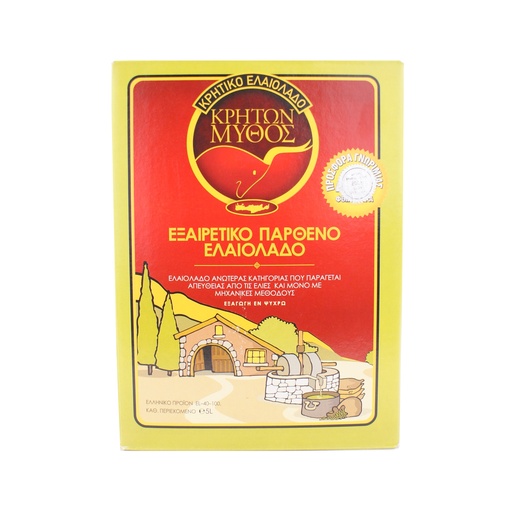[1969] Cretan Mythos - EV olijfolie Bag in Box 5 L    