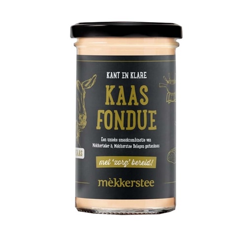 [9911] De Mekkerstee - Geitenkaasfondue BIO 380 ml     