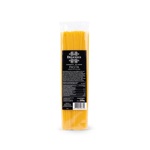 [3217] Delicious Food and Gourmet - Spaghetti All'uovo 250 g      