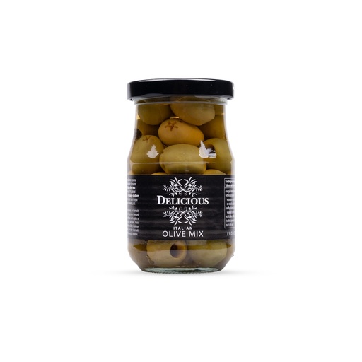 [3232] Delicious Food and Gourmet - italian olive mix 212 ml    