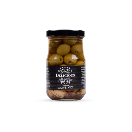 [3234] Delicious Food and Gourmet - spanish olive mix 212 ml    