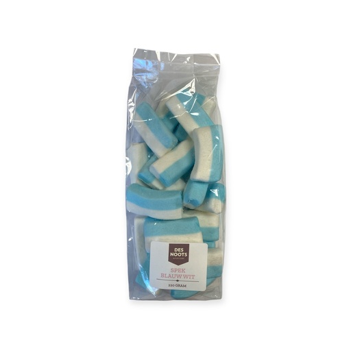 [11743] Des Noots - Spek blauw wit 220 g    