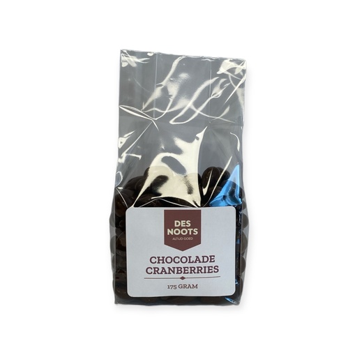 [3038] Des Noots - chocolade cranberries 175 gr    