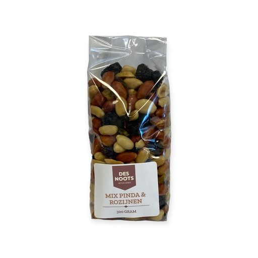 [3095] Des Noots - pinda&rozijnen mix 300 g    