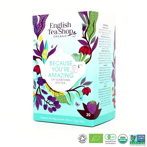 [9966] English Tea Shop - Because You're Amazing 20 tb BIO    