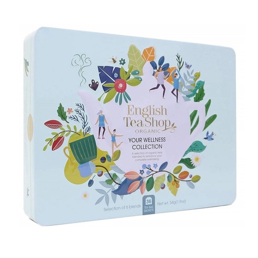 [99606] English Tea Shop - Cadeaubl.Your Wellness Coll.36ct BIO     
