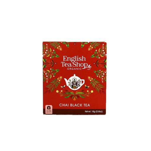 [99583] English Tea Shop - Chai Black Tea (8ct) BIO    