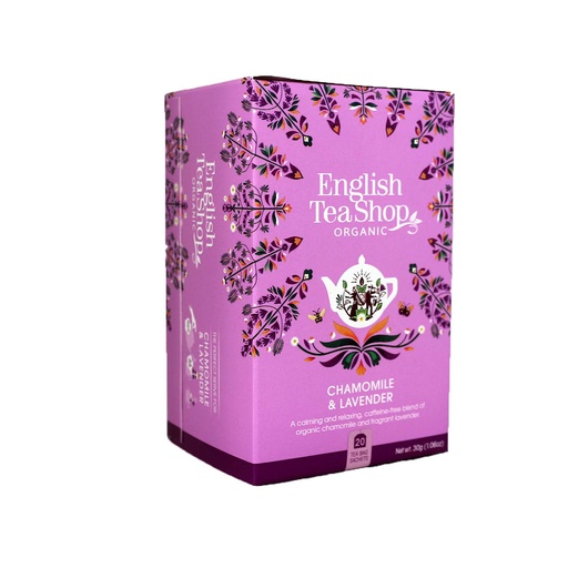 [2098] English Tea Shop - Chamomile & Lavender 20tb BIO    