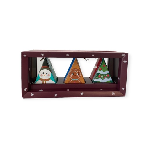 [2085] English Tea Shop - Christmas Tree Characters 6tb     