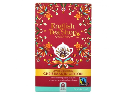 [2122] English Tea Shop - Christmas in Ceylon (20CT) BIO    
