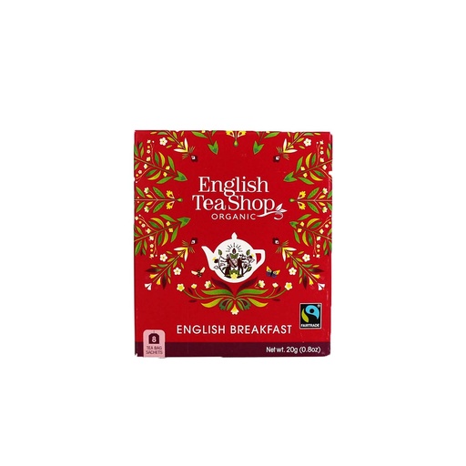 [99581] English Tea Shop - English Breakfast (8ct) BIO     