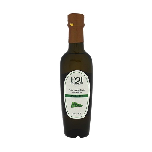 [12201] FOI - Olijfolie met basilicum 250ml     