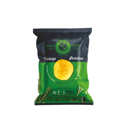 [99248] Fox Italia - Potatoes Chips Ros. & Salt 120gr  