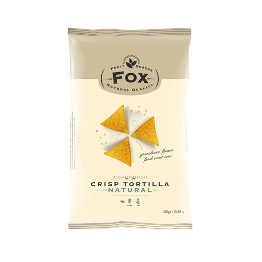 [9936] Fox Italia - Tortilla Chips Naturel 450gr    