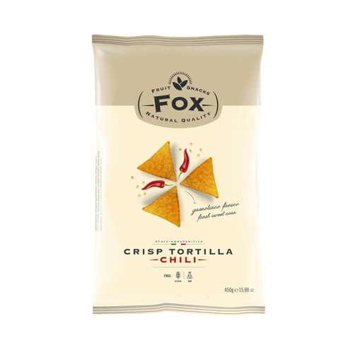 [9937] Fox Italia - Tortilla Chips Sweet Chili 450gr   
