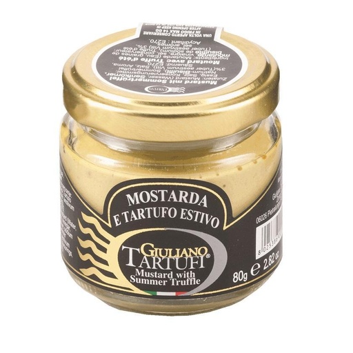 [131340] Giuliano Tartufi - Mosterd met Zomertruffel 80g    