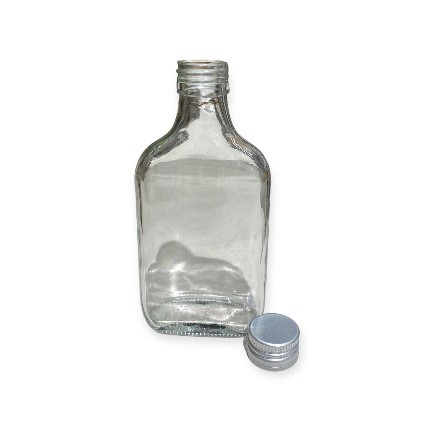 [5528] Glaswerk - fles Taschenflasche 200 ml     