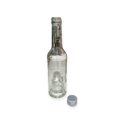 [5492] Glaswerk - fles geradhals 250 ml     