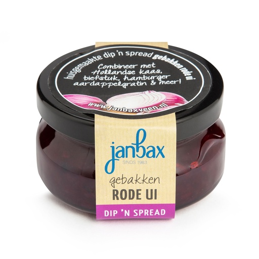 [1864] JanBax - Dip'n Spread Gebakken Rode Ui 140gr   