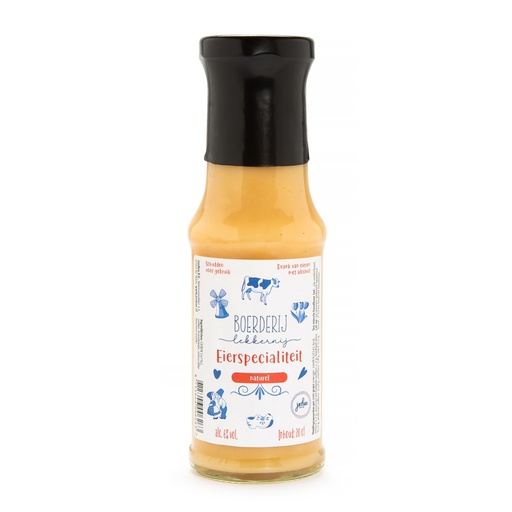 [4380] JanBax - Boerderij Lekkernij - Eierlikeur Naturel 200 ml     