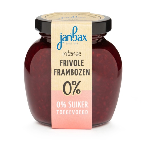 [4365] JanBax - Intense Jam Frivole Framboos 250 gr   
